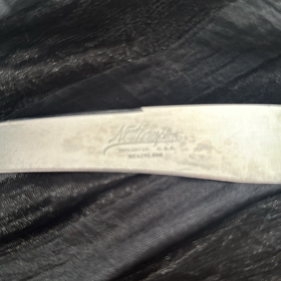 Antique bone handles carving set with sharpener. - Picture 5 of 7